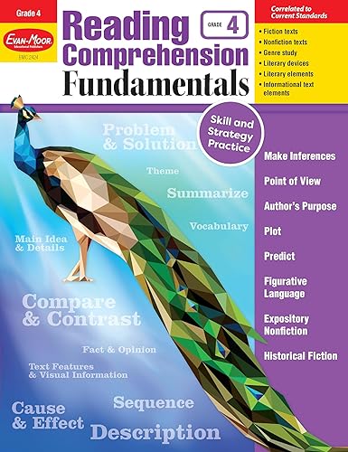 Evan-Moor Reading Comprehension Fundamentals, Grade 4 Teacher's Edition - Supplemental
