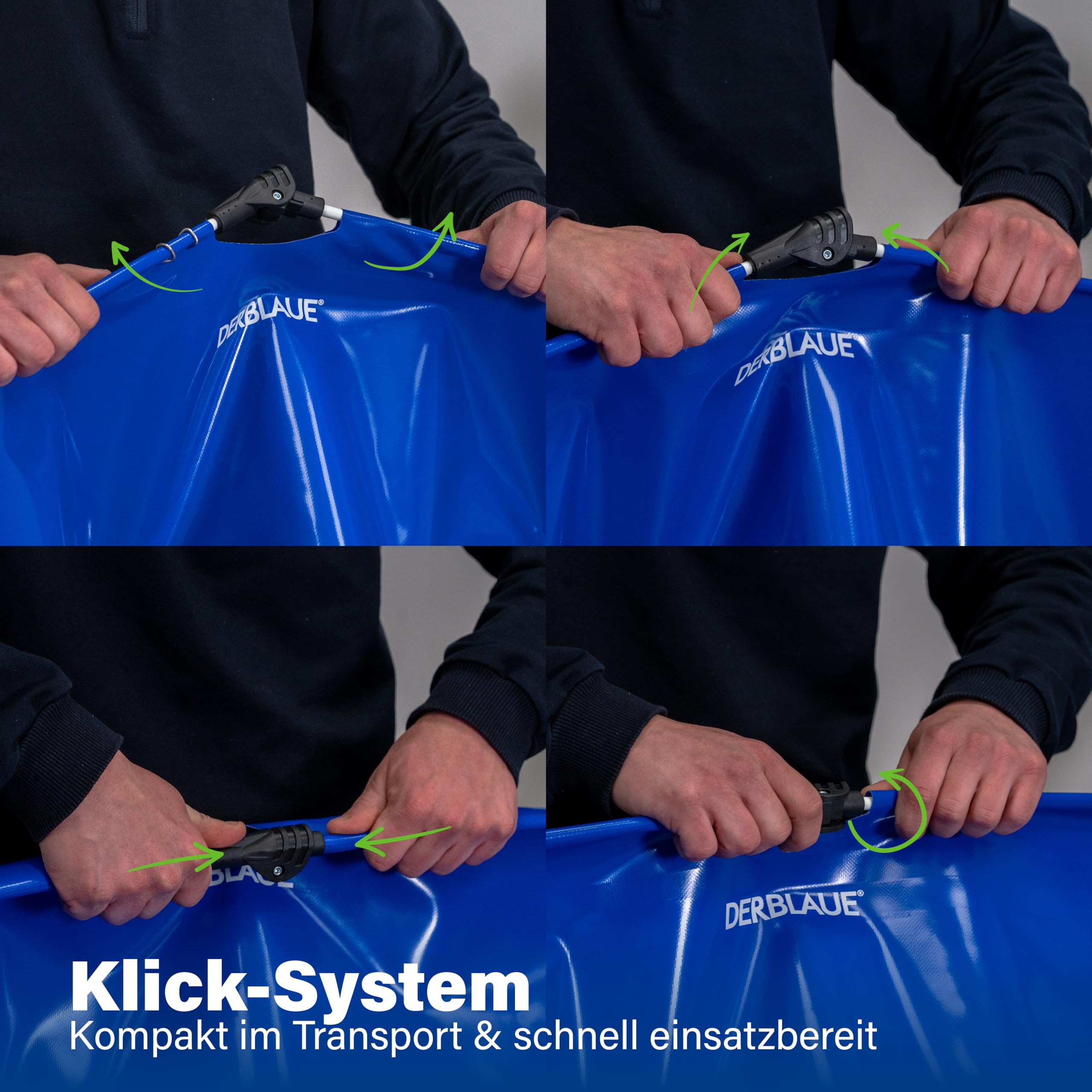DERBLAUE® Falt-Trichter für Klimaanlagen Service und Wartung an Split-Innengeräten, 105 cm x 52,5 cm