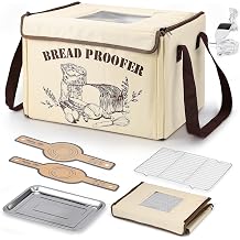 Folding Bread Proofing Box, 50-113F Temp & 48H Timer