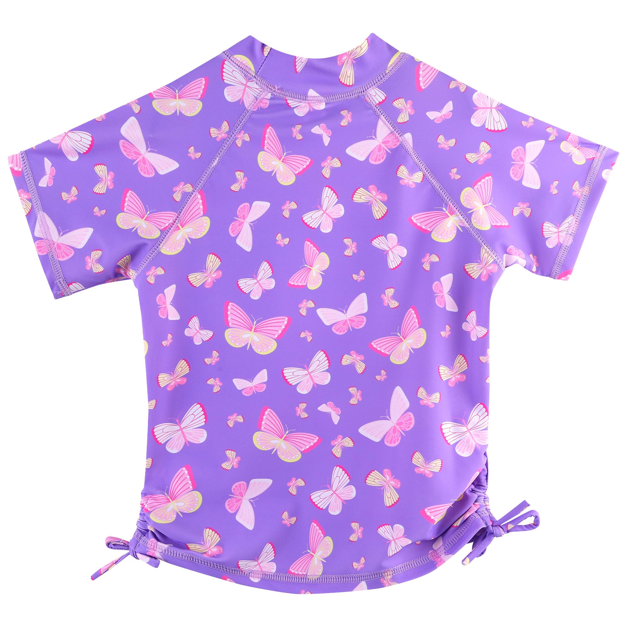 Traje de baño de dos piezas para niñas con protección UV para niños de secado rápido UPF 50+ traje de baño 3-12 años