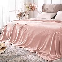 Vista 44 de BEDELITE - Manta de vellón negra para sofá y cama, afelpada, suave y acogedora, 50 x 60 pulgadas, supersuave, cálida y ligera, ideal para viajes