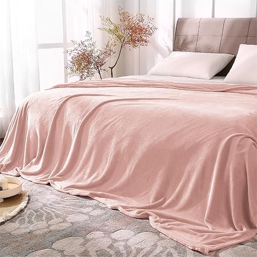 Miniatura 415 de BEDELITE Fleece Blanket White Throw Blanket for Couch & Bed, Luxury Plush Cozy Fuzzy Blanket 50" x 60", Super Soft Warm Lightweight Throw Blanket