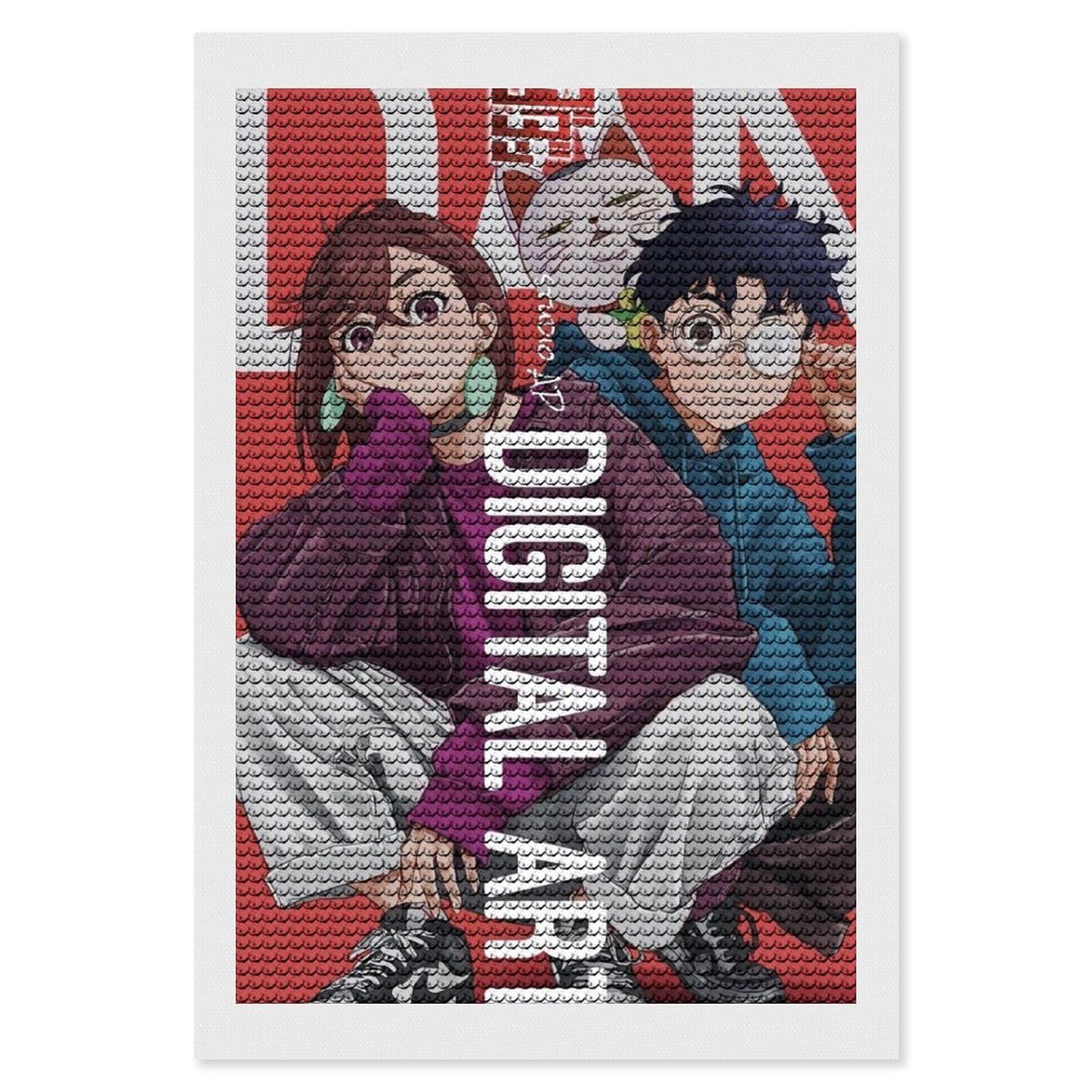 Amazon | ダンダダン ダイヤモンドアート DIY アニメ キット