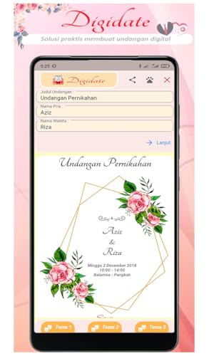 Digidate Pembuat Kartu Undangan
