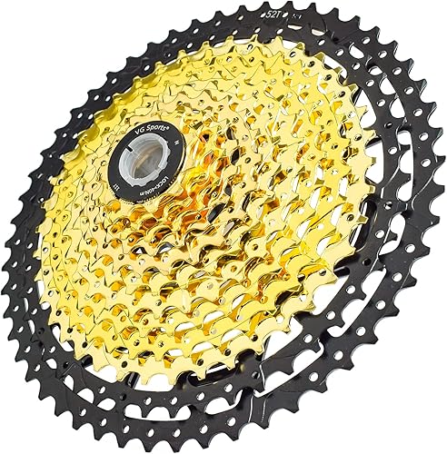 Miniatura 16 de VG SPORTS Casete de bicicleta ultraligero de 8/9/10/11/12 velocidades para bicicleta de montaña 11-40T/11-42T/11-46T/11-50T/11-50T/11-52T MTB Casete