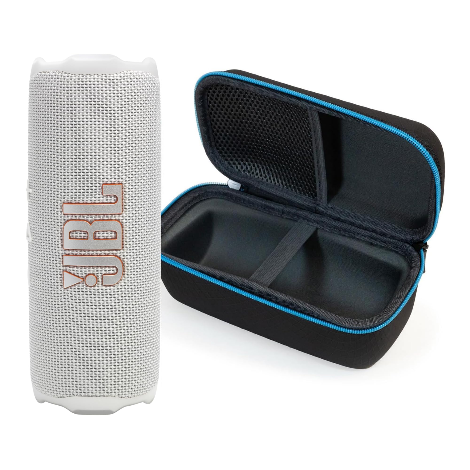 Amazon.com: JBL Flip 7 (White) + Bundle with divvi! Protective