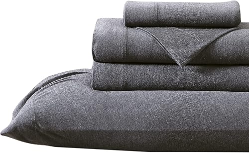 Brielle Home Tencel Modal 100% modal, fibra de árbol de haya Camiseta de punto refrescante, transpirable, resistente a las arrugas Juego de