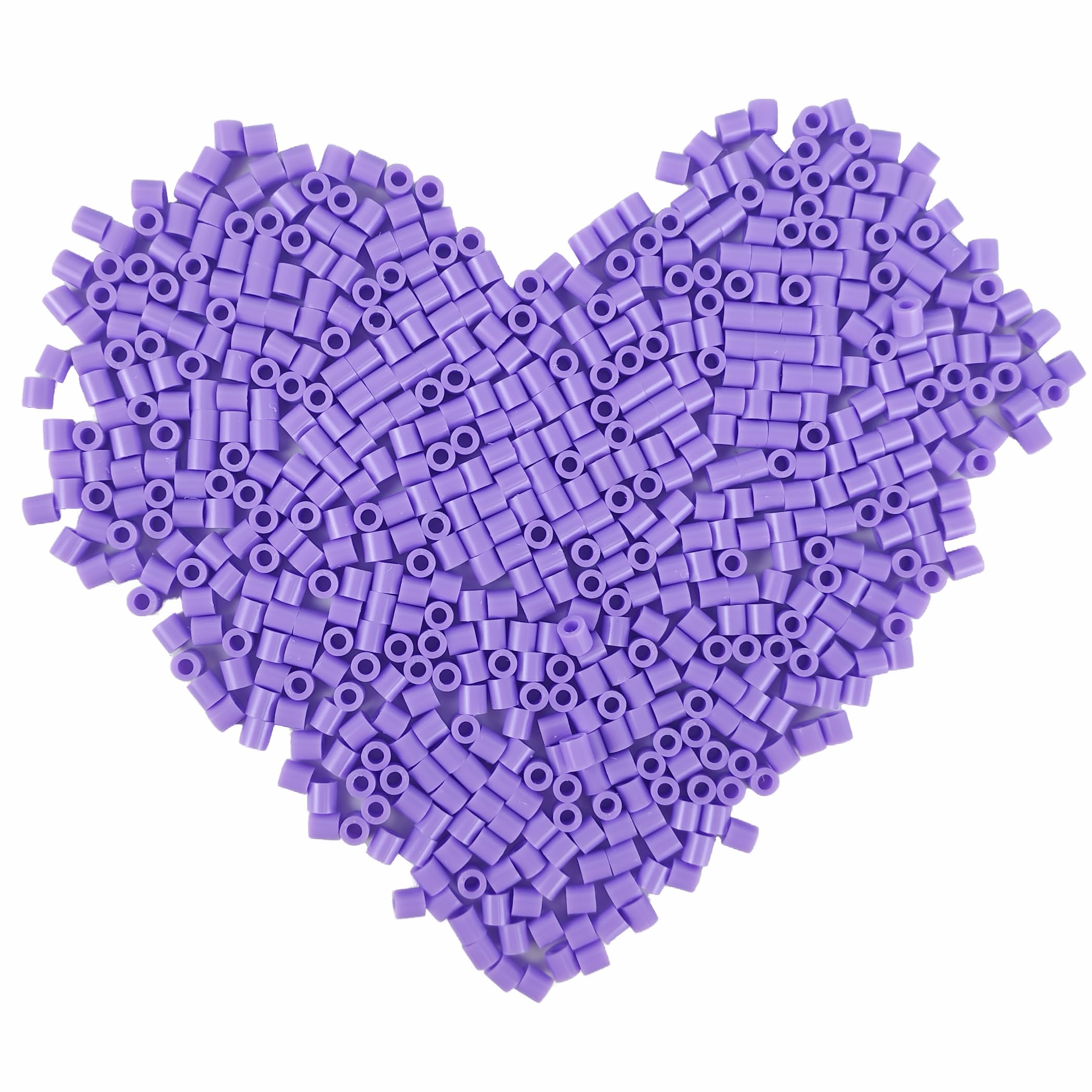 Photo 1 of Yowamho 1000 Pcs Fuse Beads - Light Purple