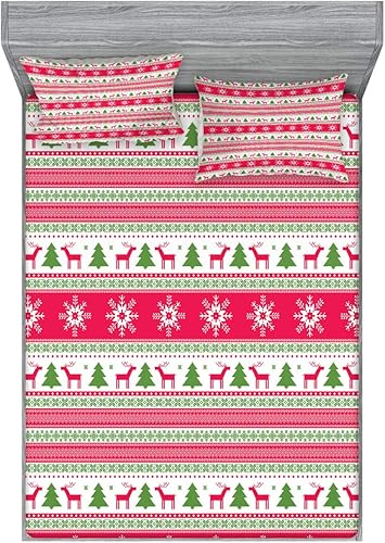 Miniatura 98 de Ambesonne Juego de sábanas bajeras y fundas de almohada, deliciosos tacos con verduras, cocina folclórica, ingredientes de recetas de comida Beige