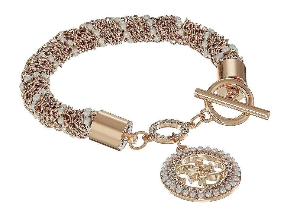 

GUESS Toggle Line Bracelet w/ Stones (Gold) Bracelet