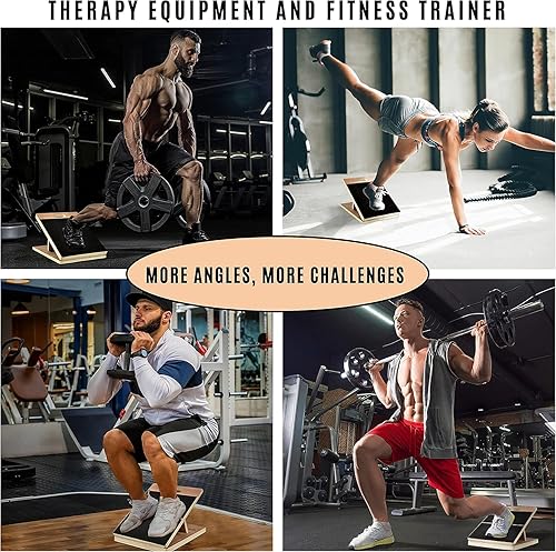 Miniatura 6 de Yes4All Tabla inclinada de madera ajustable - 3 ángulos