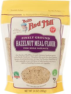 Bob's Red Mill Hazelnut Flour, 14 oz - Gluten-Free, Paleo Grain-Free Nut Flour for Baking, Cookies & Savory Dishes