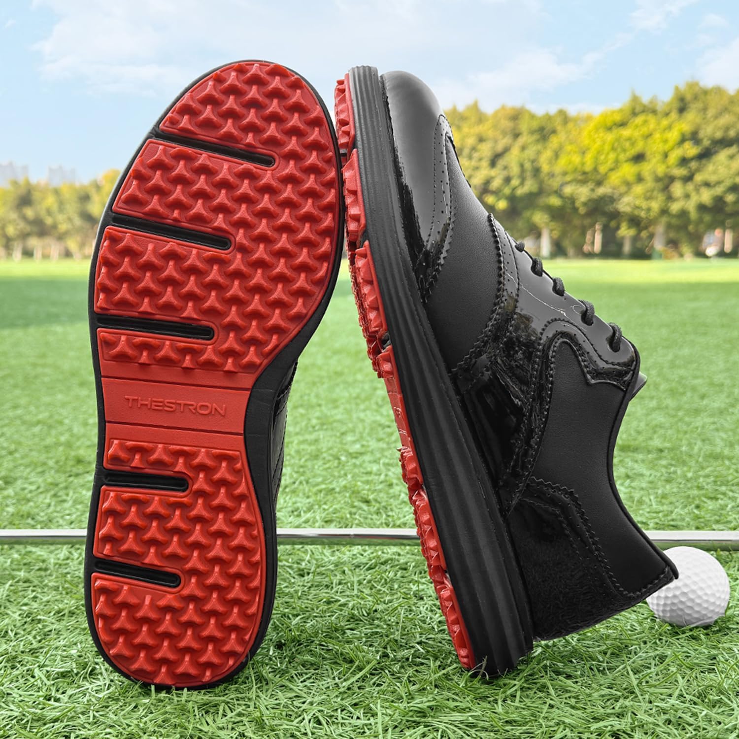 Spikeless Golf Shoes Men Professional Golf Shoes Male Classic Walking Shoes for Golfers Big Size 7-14
