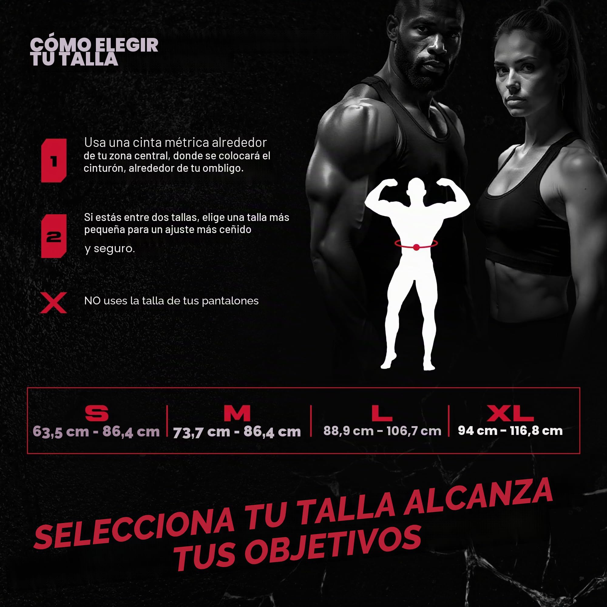 Beast Gear Cinturón Halterofilia – Cinturón Lumbar Powerlifting con Doble Hebilla – Cinturón Levantamiento de Peso de Piel Nobuck – 10 cm de Ancho y 10 mm de Grosor