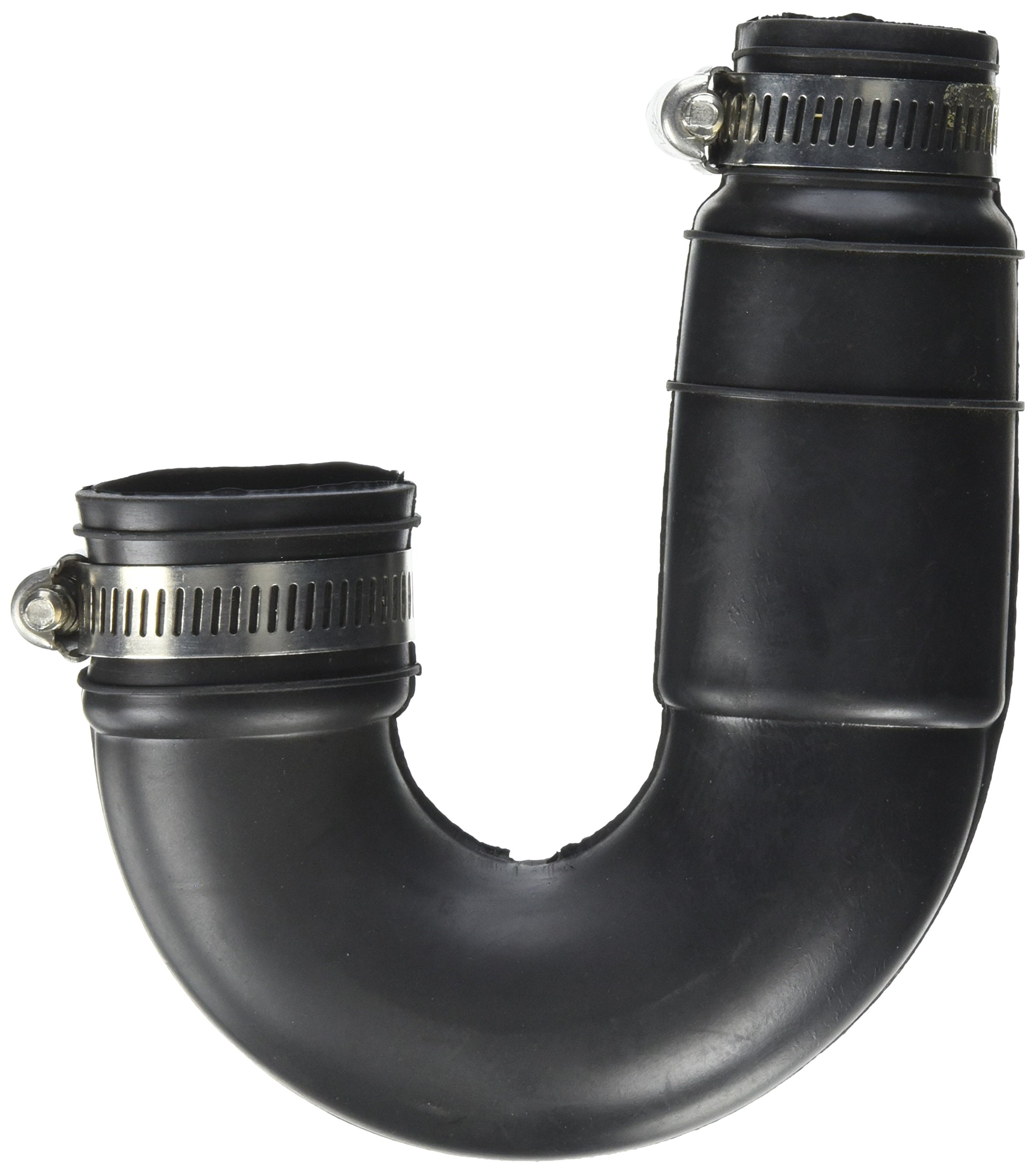 Amazon.com: Eastman Flexible J-Trap with Stainless Steel Clamps, 1