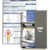 H&P Pro Notebook (Extra Space for Note-taking) – Medical History and Physical Notebook for medical students, residents, nurse practitioner NP, and physician assistants PA