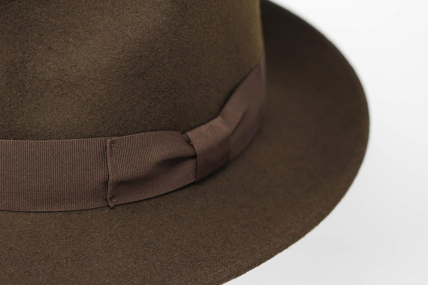 Swift - Lightweight Fedora - 100% Wool Felt - Crushable for Travel - Water Resistant - Snap Brim - Image 6