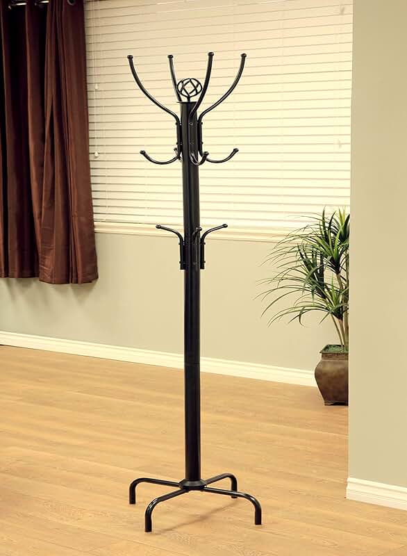 metal coat rack