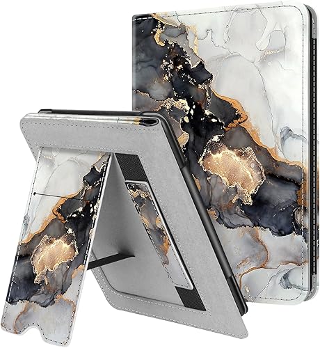 Miniatura 10 de Fintie - Funda con tapa para Kindle Paperwhite, con soporte, para todos los de 2018 y 10 generación, de cuero falso prémium, con ranura para azul