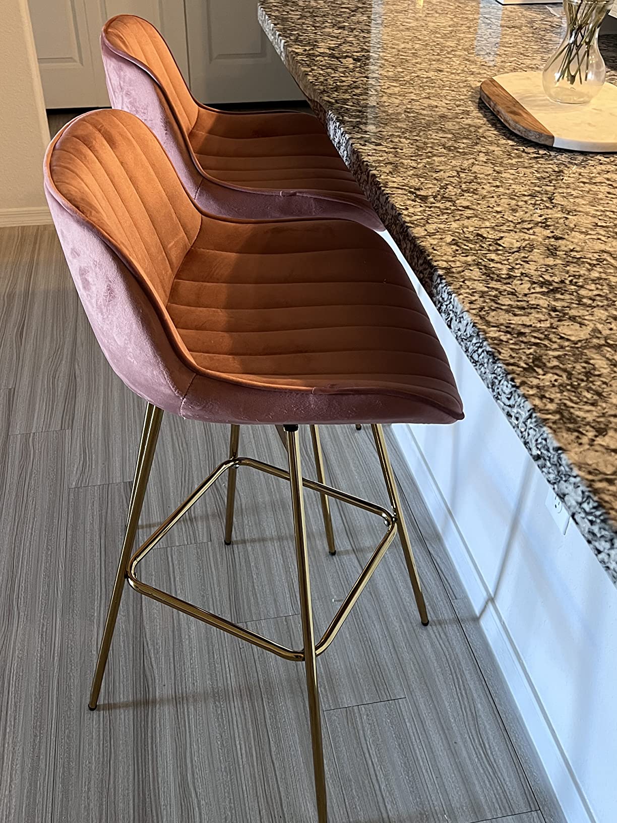 41/mo Finance Zouron Swivel Bar Stools Set of 2 for Kitchen, 29