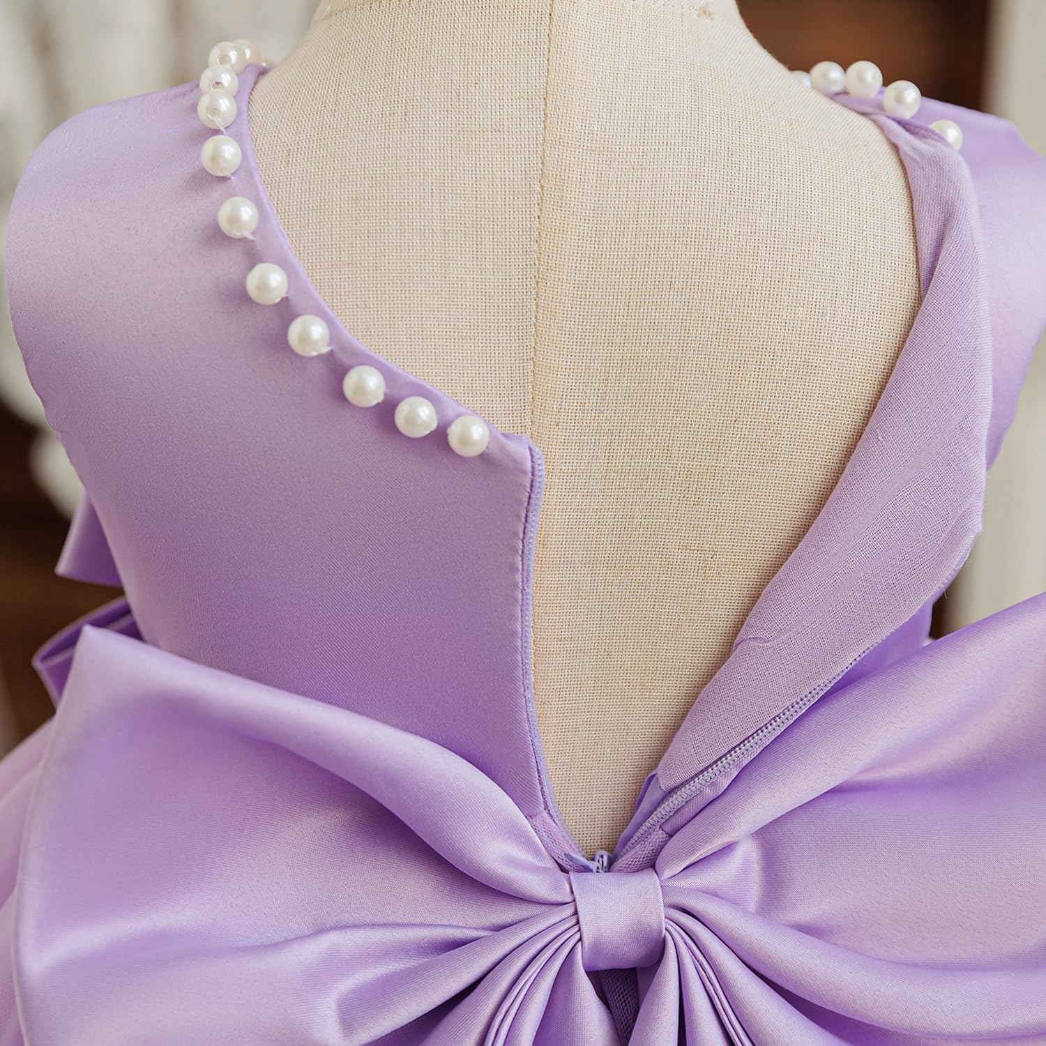 TTYAOVO Baby Girl Dress Infant Toddler Wedding Birthday Princess Party Gown - Image 6