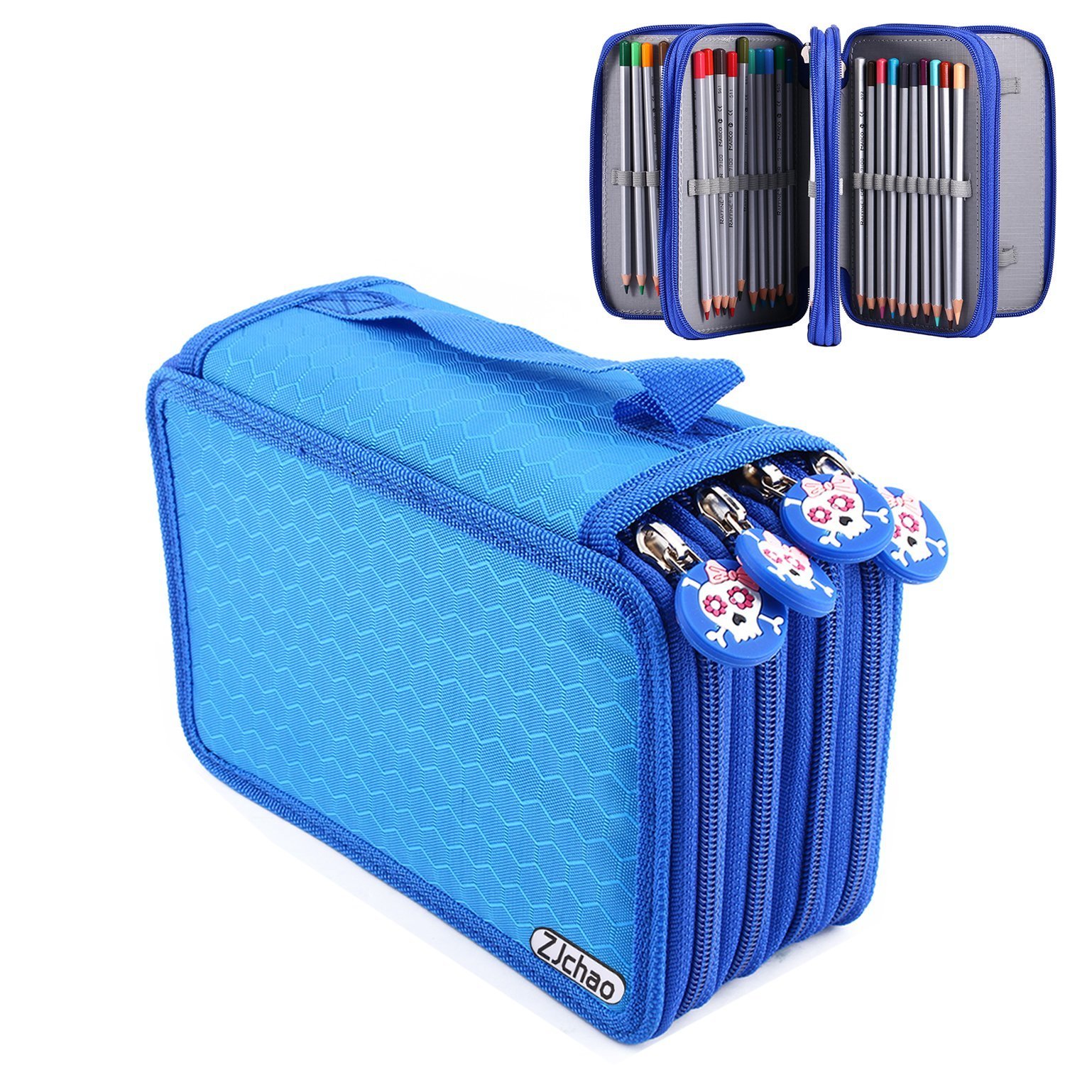 Astuccio per mate da 200 slot Astuccio per mate scolastico Fornure Borsa per organizer per cancelleria di grande capacà K scatola per penne artistiche Kawaii Custodia estetica  21