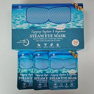 Máscara de ojos de vapor para artículos esenc...