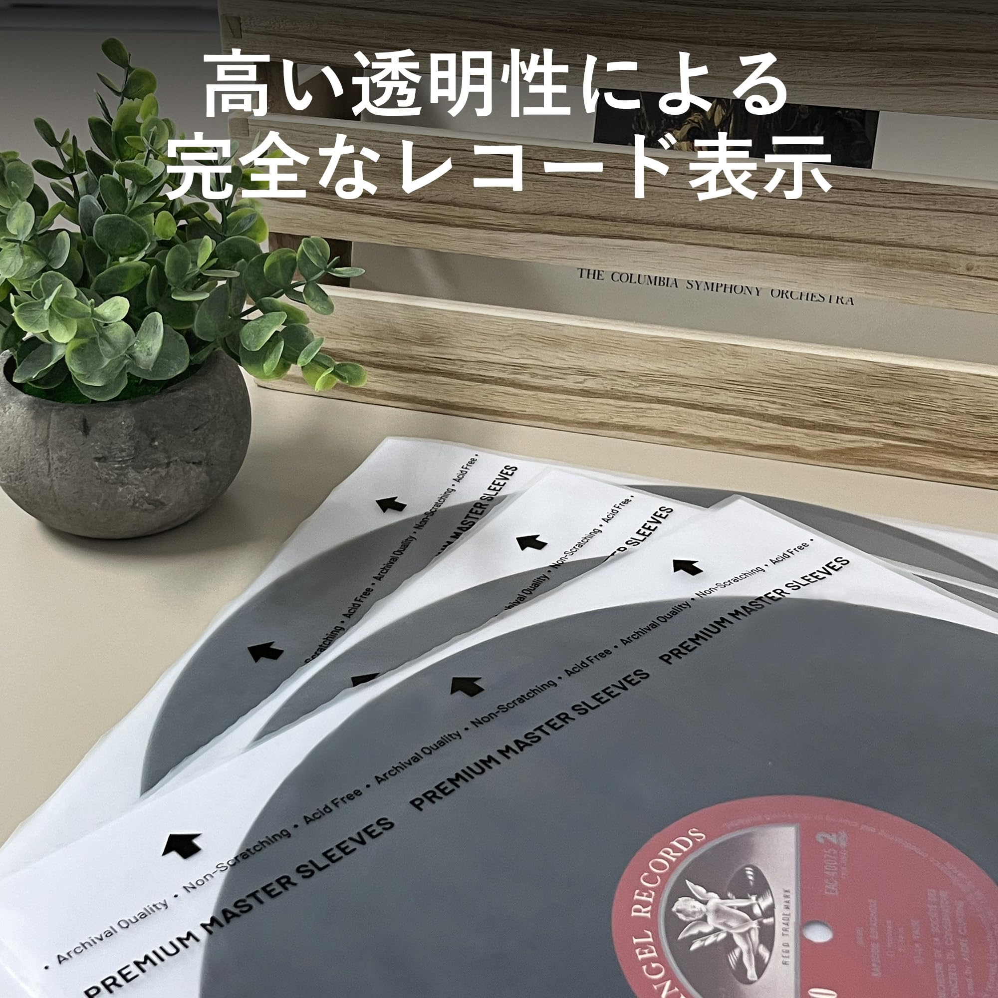 Amazon.co.jp: GPXIIZ LPレコード 内袋 12インチ用 静電気防止