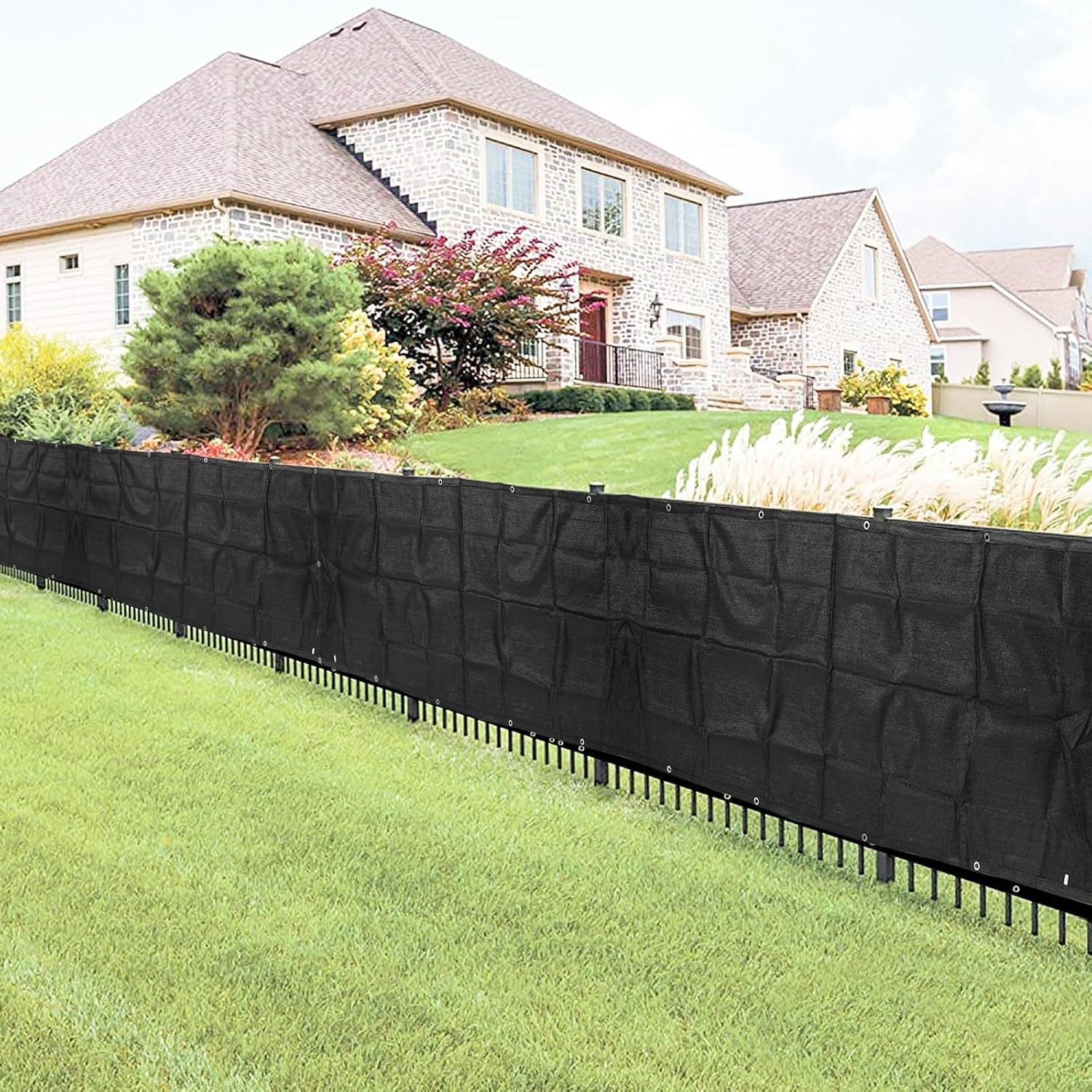 Balcony Mesh Net Large Black Polyethylene Shading Net for Garden