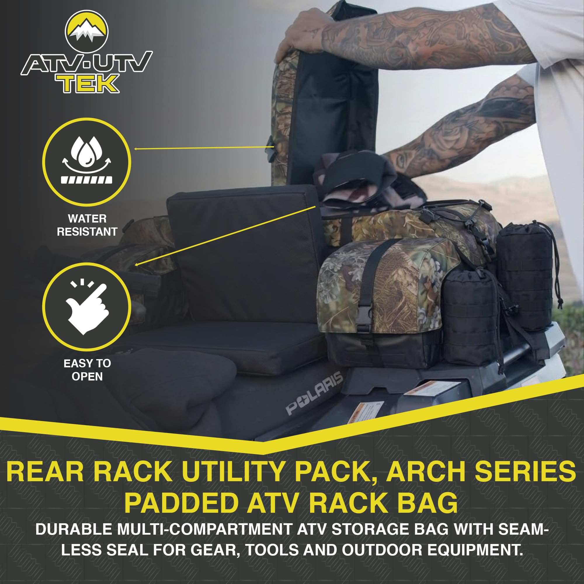 ATV Tek ACBMOB Arch Series Mossy Oak Cargo Bag