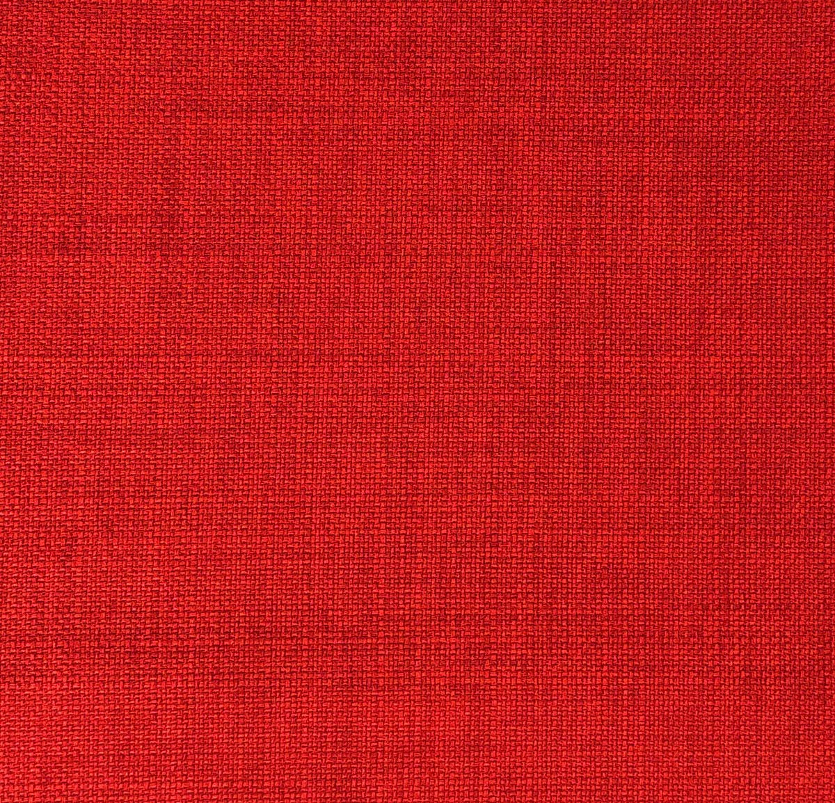 Linen Look Curtain and Upholstery Fabric 145cm 56 Inch Wide Sold per Half Meter (Ruby (17))