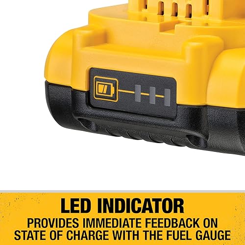 Miniatura 3 de DEWALT Paquete de 2 baterías de iones de litio de 20V MAX 4 Ah (DCB240-2)