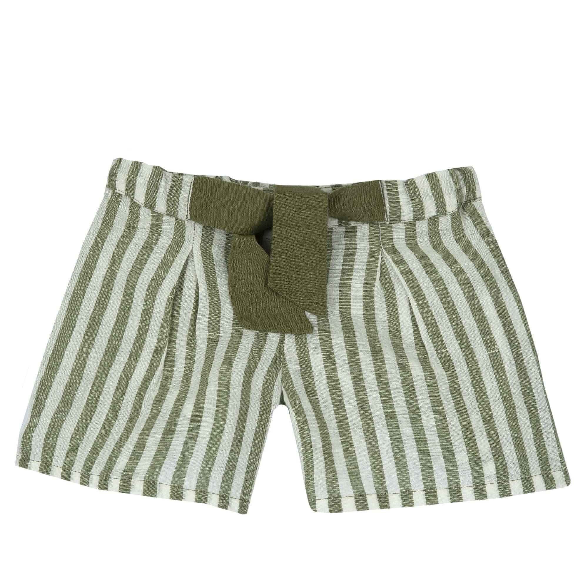 Chicco, Kurze Hose für Mädchen mit elastischem Bund und dekorativem Knoten, mehrfarbig, mehrfarbig, 3 Jahre
