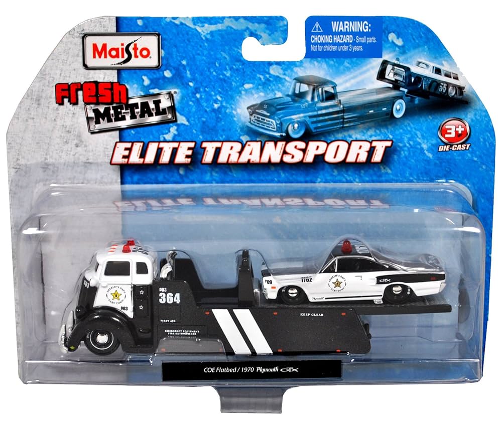 MACK ANTHEM ENCLOSED TRANSPORTER WHITE 1/64 DIECAST MODEL BY MAISTO 12418 - Next