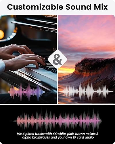 Miniatura 3 de Glocusent Máquina de sonido Máquina de ruido blanco N16