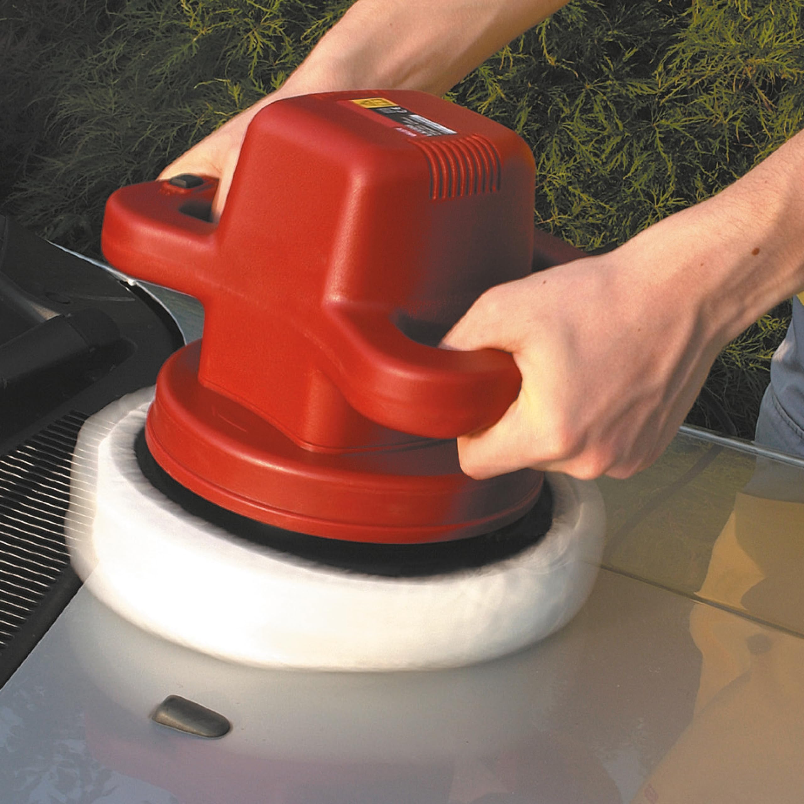 Valex LA3300 Lucidatrice per Auto, 110W, 2 cuffie (lana e tela)