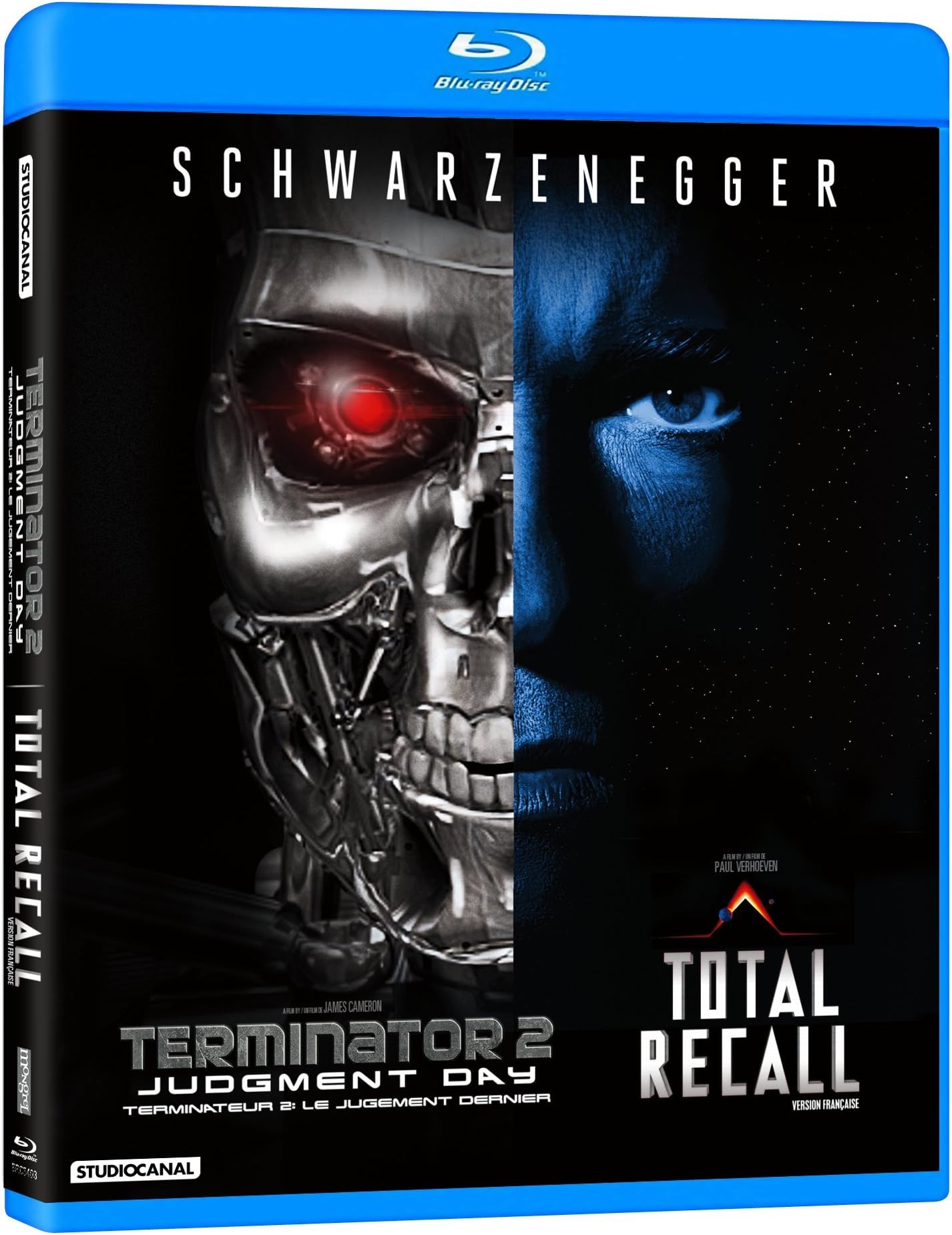 Terminator 2 & Total Recall Double Pack [Blu-ray]