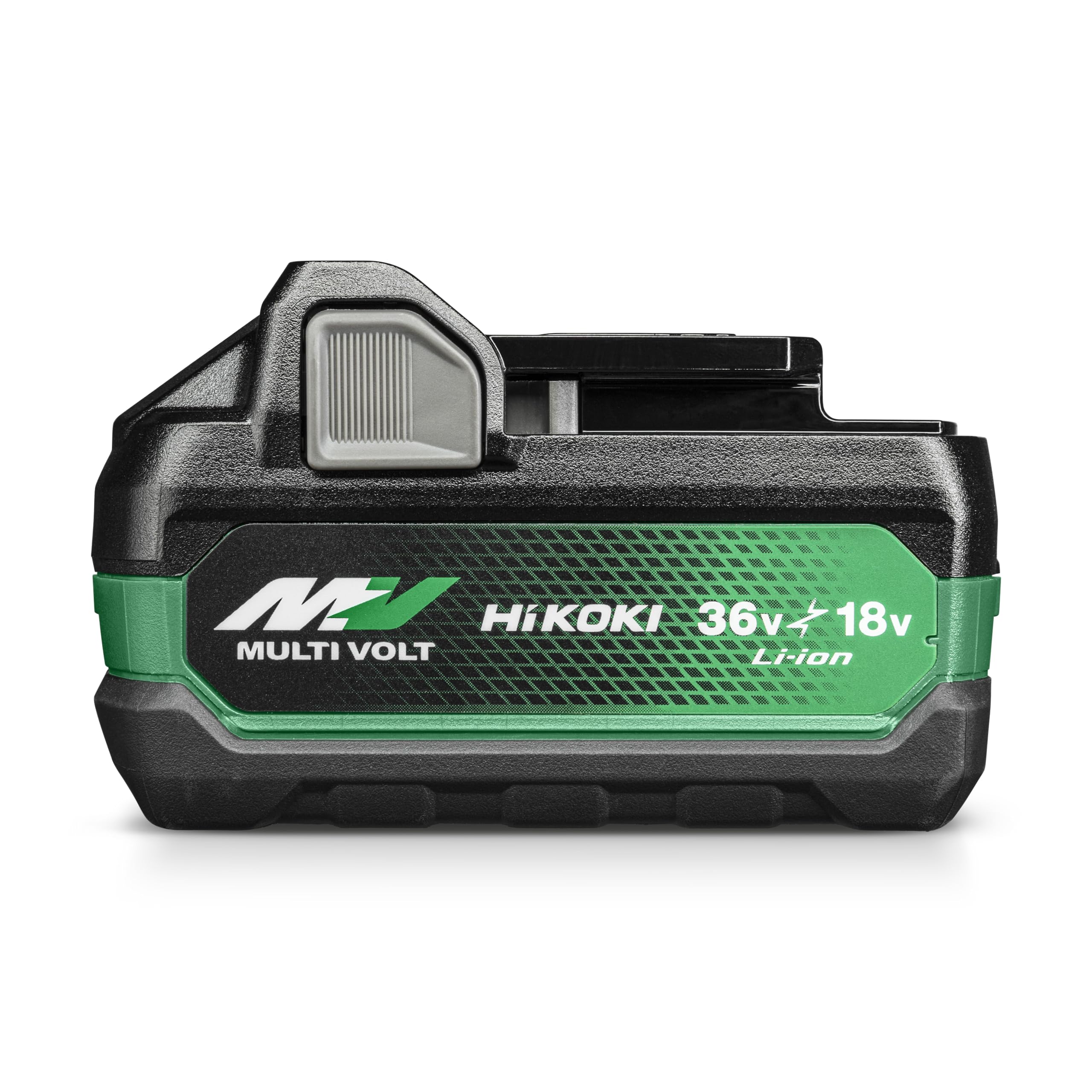 HiKOKI BSL36A18X Multi Volt, Pack 2 Baterías 18V 5,0 Ah / 36V 2,5 Ah Li-Ion | Kit de 2 unidades con indicador LED de 4 niveles, carga rápida en 32 min, compatible con herramientas de 18V y 36V