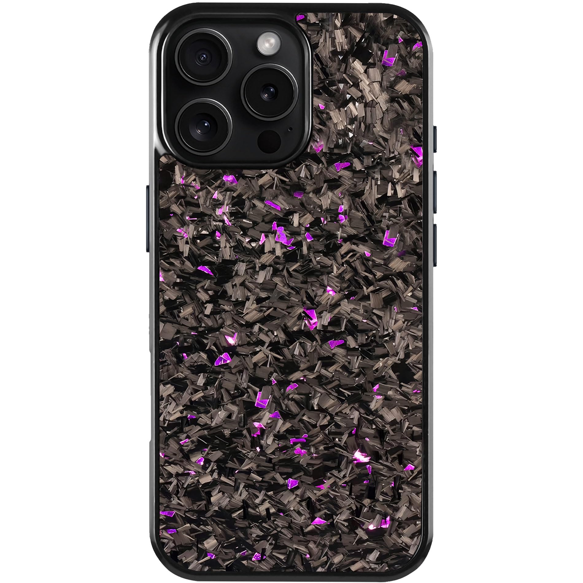 Designed for iPhone 12 mini Case Carbon Fiber Aramid Fiber Glass Hard Cover All-Inclusive Shockproof Magnetic Wireless Charging Anti-Fall Protective