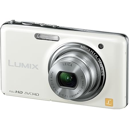 Amazon パナソニック デジタルカメラ Lumix Fx77 リリーホワイト Dmc Fx77 W コンパクト 通販