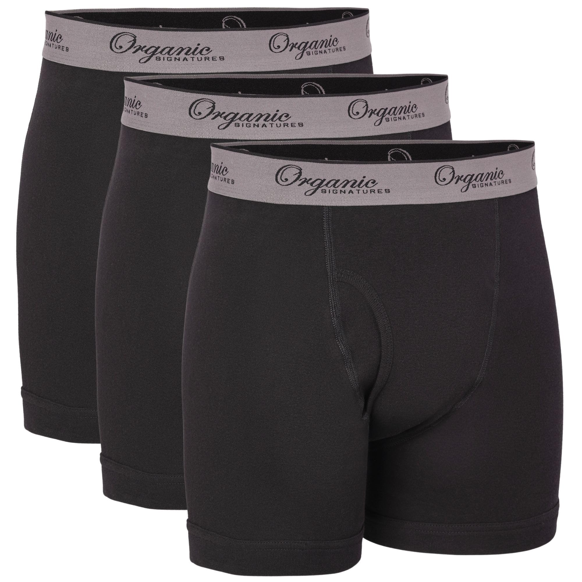 Organic Signatures Men's Organic Cotton Boxer Briefs