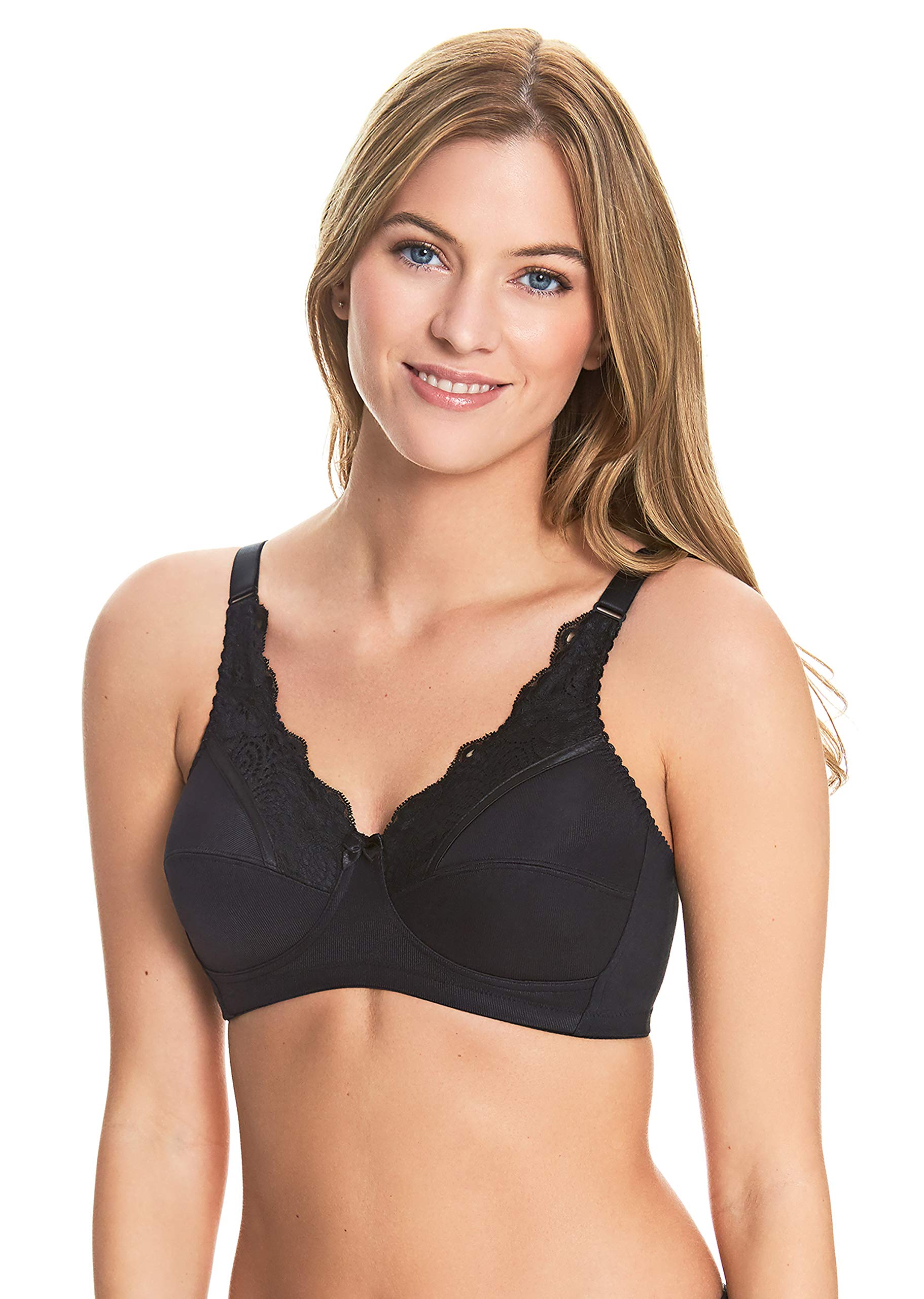 RoyceWomen's Seamless, Black, 44D