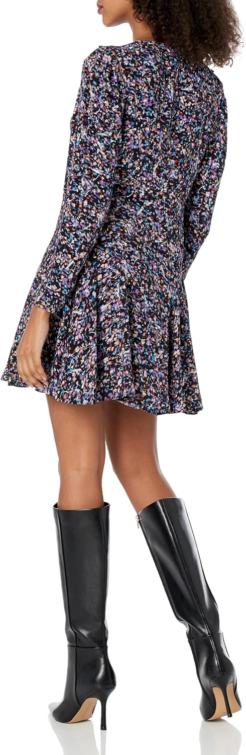 Women's Rowley Dress in Caviar Multi - Image 5