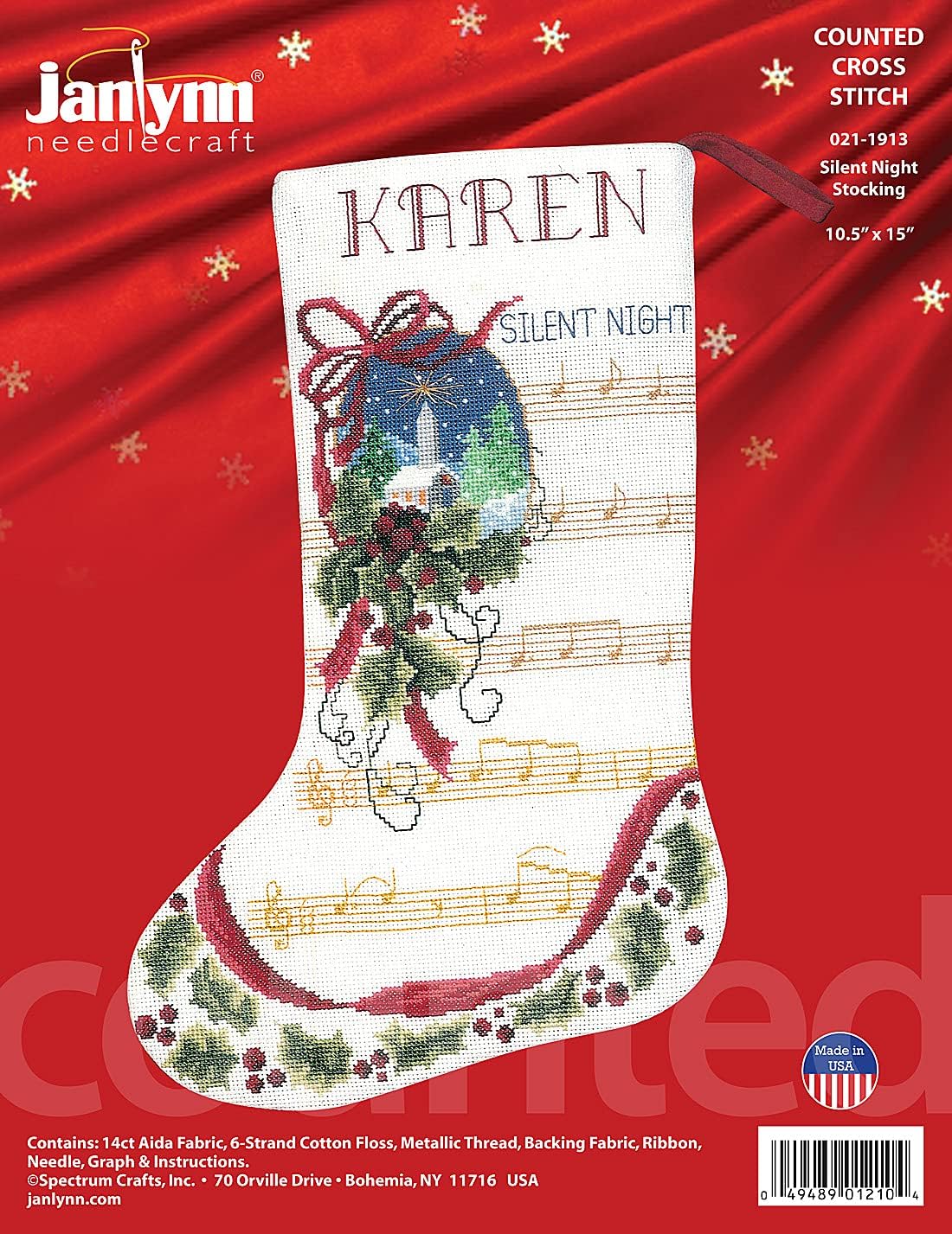 Janlynn Counted Cross Stitch Kit, Multi-Colour