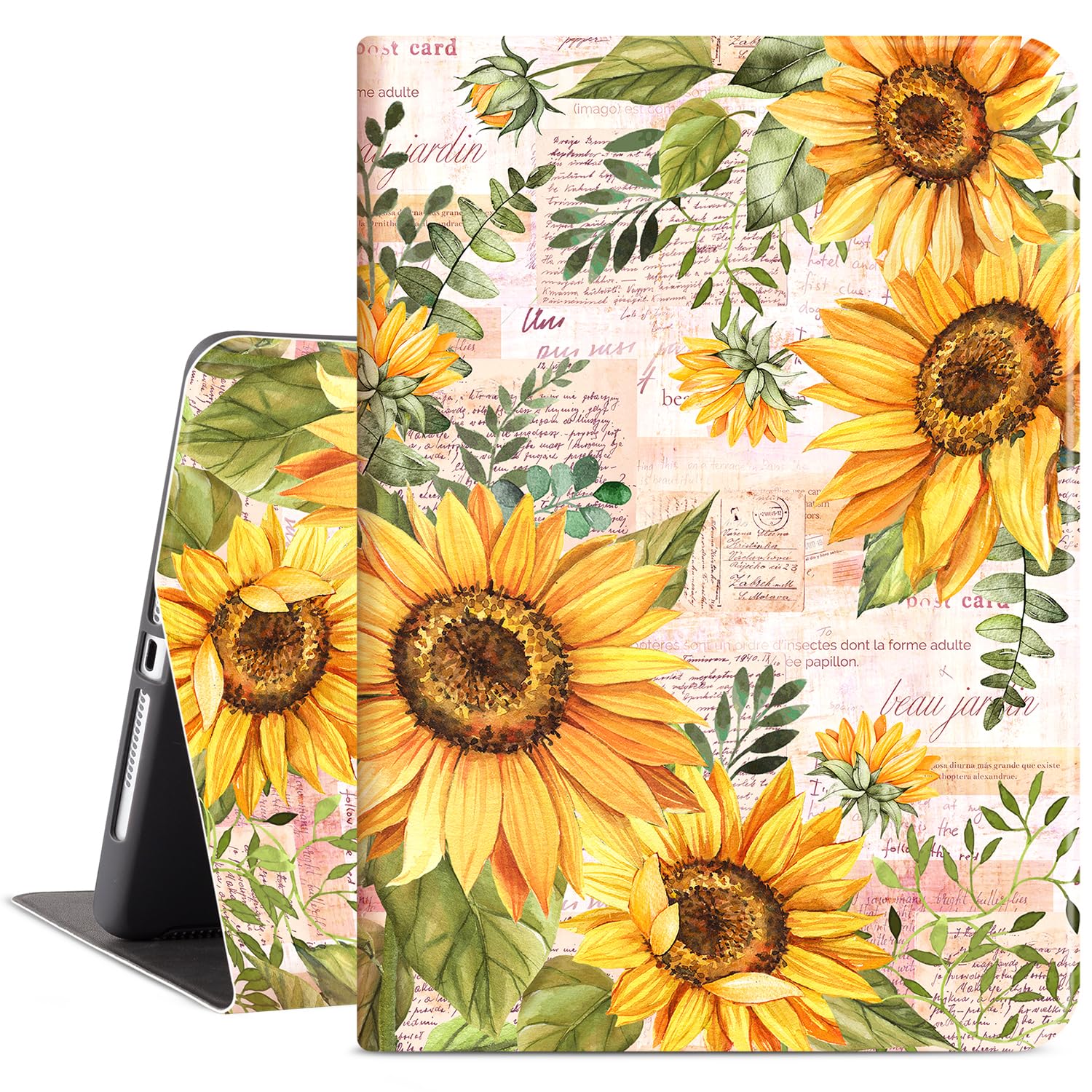 IPad Air 2 Case, iPad 6th Generation Cases, iPad 5th Generation Case, iPad 9.7 inch Case, iPad Case Multi-Angle Viewing Smart Protective iPad Cover