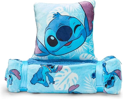 Northwest Lilo and Stitch Silk Touch - Bolsa de dormir Sherpa (27.0 x 56.0 in), diseño de palmeras clásicas