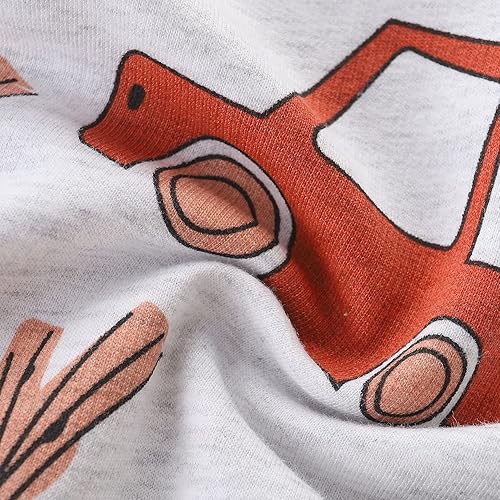 Miniatura 8 de Bumeex Sudadera de manga larga de algodón con cuello redondo para bebé niño 1-7T