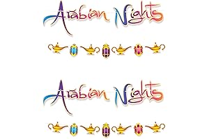 Arabian Nights Streamer Set Pack of 2
