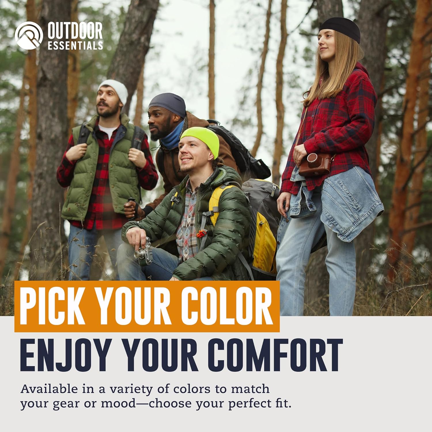 OutdoorEssentials Skull Cap Helmet Liner - Thermal Fleece & Beanie - Stretch Fit & Beanie for Men - Windproof Biking Gear - Image 7