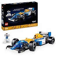 LEGO Icons Williams Racing FW14B e Nigel Mansell - Modellino di Auto F1 da Costruire